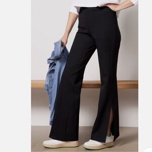 SPANX The Perfect Pant Double Split Hem Wide Leg